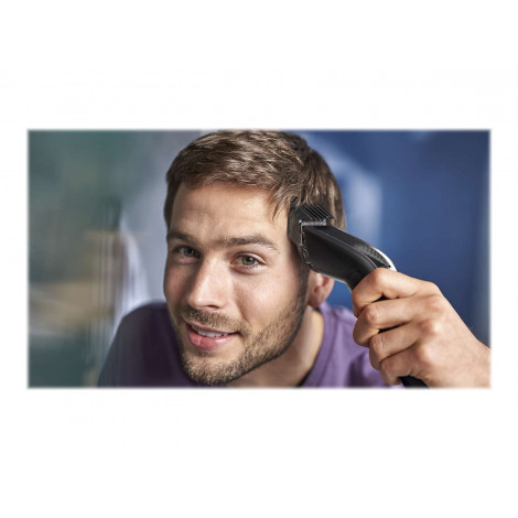 Philips | Series 5000 Beard and Hair Trimmer | HC5632/15 | Cordless or corded | Number of length steps 28 | Step precise 1 mm | 