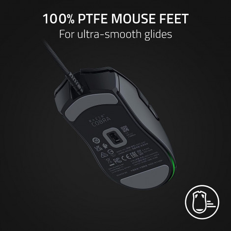 Razer | Gaming Mouse | Cobra | Gaming Mouse | Wired | Optical | Black | Yes