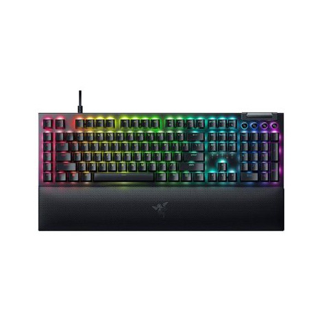 Razer | BlackWidow V4 | Mechanical Gaming keyboard | Wired | RGB LED light | US | Black | Yellow Switches