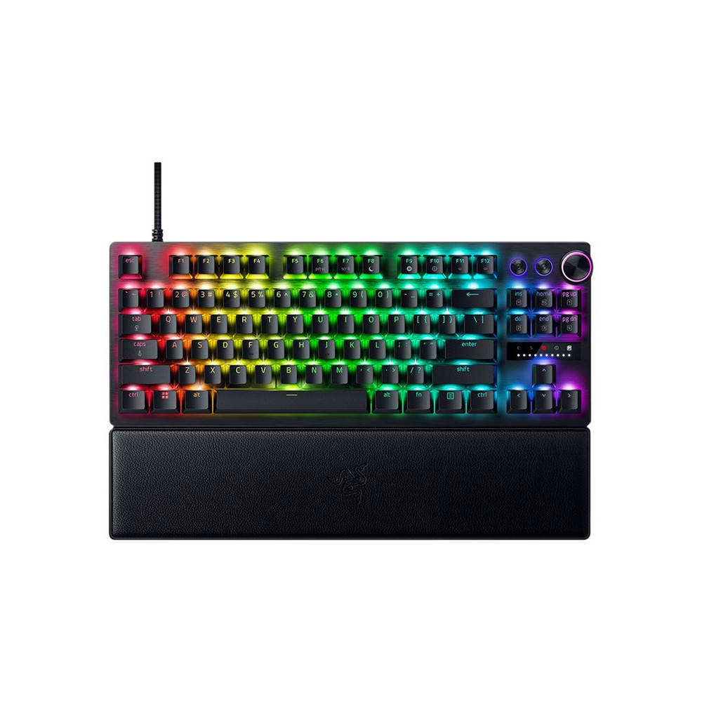 Razer | Huntsman V3 Pro Tenkeyless | Gaming Keyboard | Wired | US | Black | Analog Optical