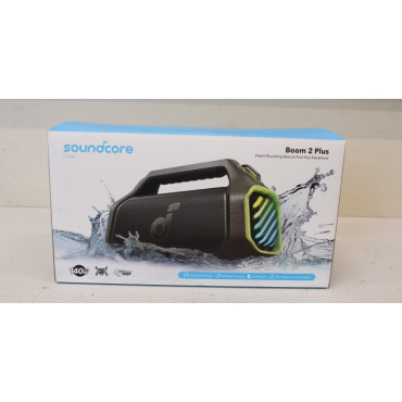 SALE OUT. Anker Soundcore Boom 2 Plus Bluetooth Speaker, Green | SALE OUT. Anker Soundcore | Portable Bluetooth Speaker | Boom 2