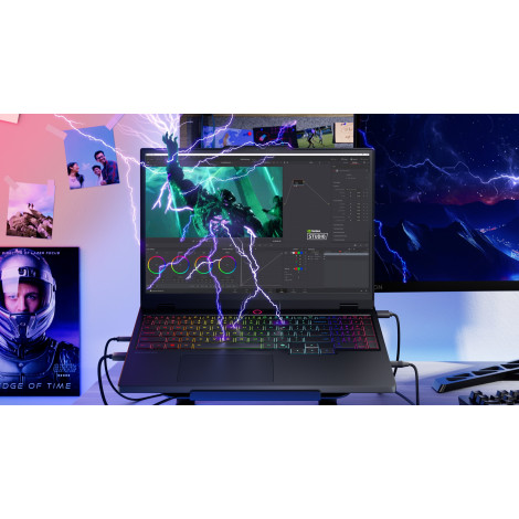 Lenovo Legion 5 15IRX10 | Eclipse Black | 15.1 " | OLED | WQXGA | 2560 x 1600 pixels | Intel Core i7 | i7-13650HX | 24 (2x12GB) 