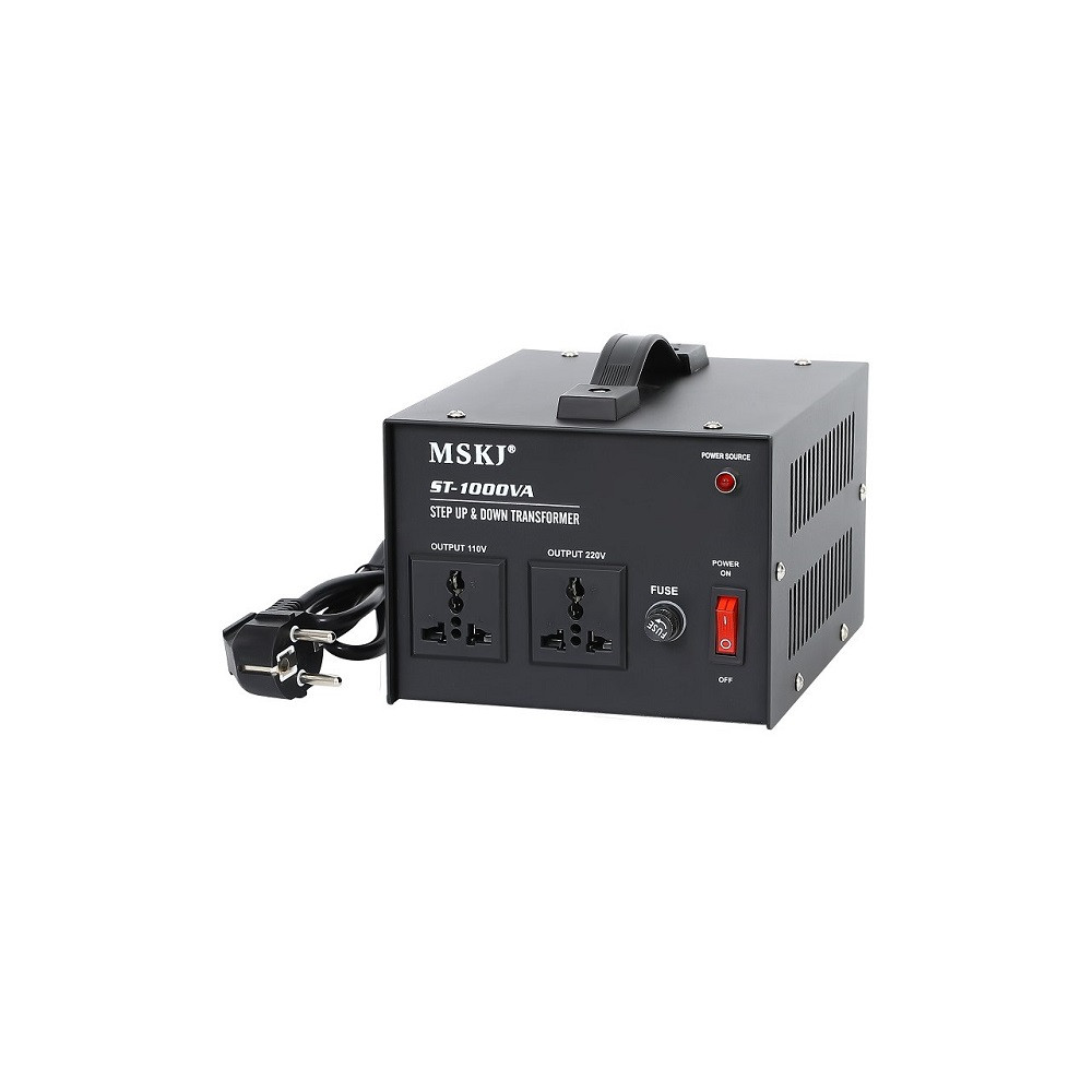 Įtampos transformatorius 110VAC-220VAC/ 220VAC-110VAC, 1000VA