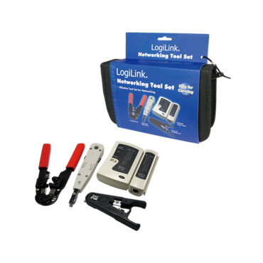 Logilink | Networking Tool Set with Bag, 4 parts