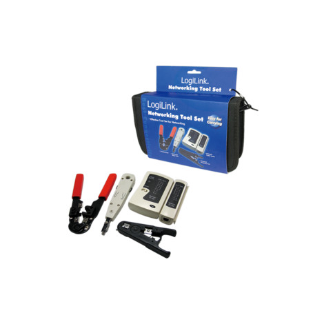 Logilink | Networking Tool Set with Bag, 4 parts
