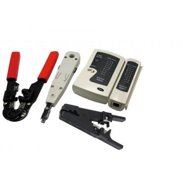Logilink | Networking Tool Set with Bag, 4 parts