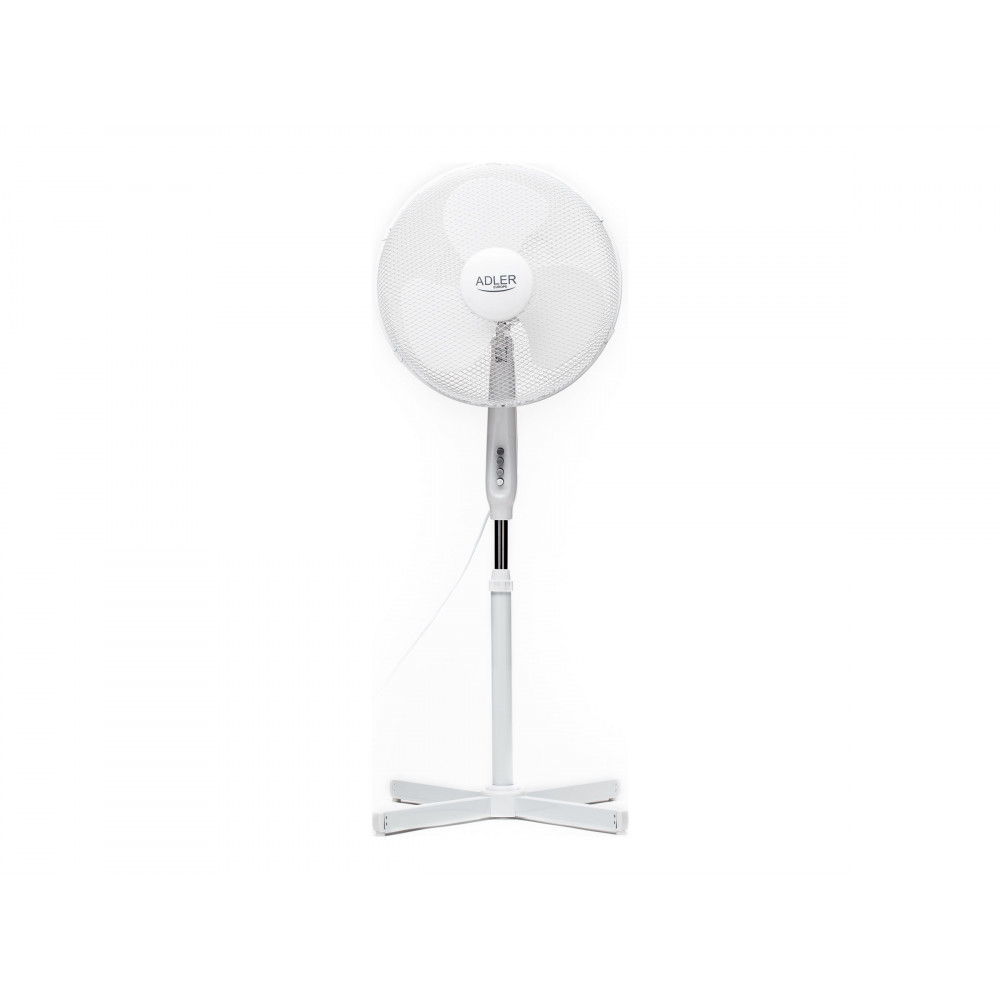 Adler | AD 7305 | Stand Fan | 45 W | Diameter 40 cm | Number of speeds 3 | Oscillation | White