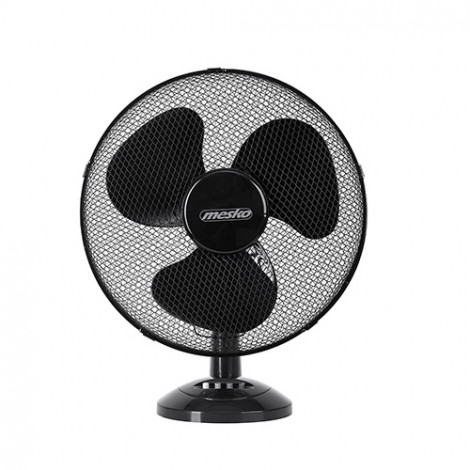 Mesko | Fan | MS 7308 | Table Fan | Black | Diameter 23 cm | Number of speeds 2 | Oscillation | 30 W