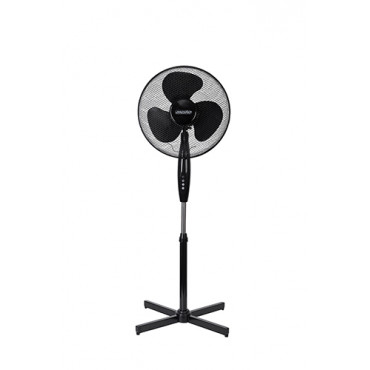 Mesko | Fan | MS 7311 | Stand Fan | 45 W | Diameter 40 cm | Number of speeds 3 | Oscillation | Black