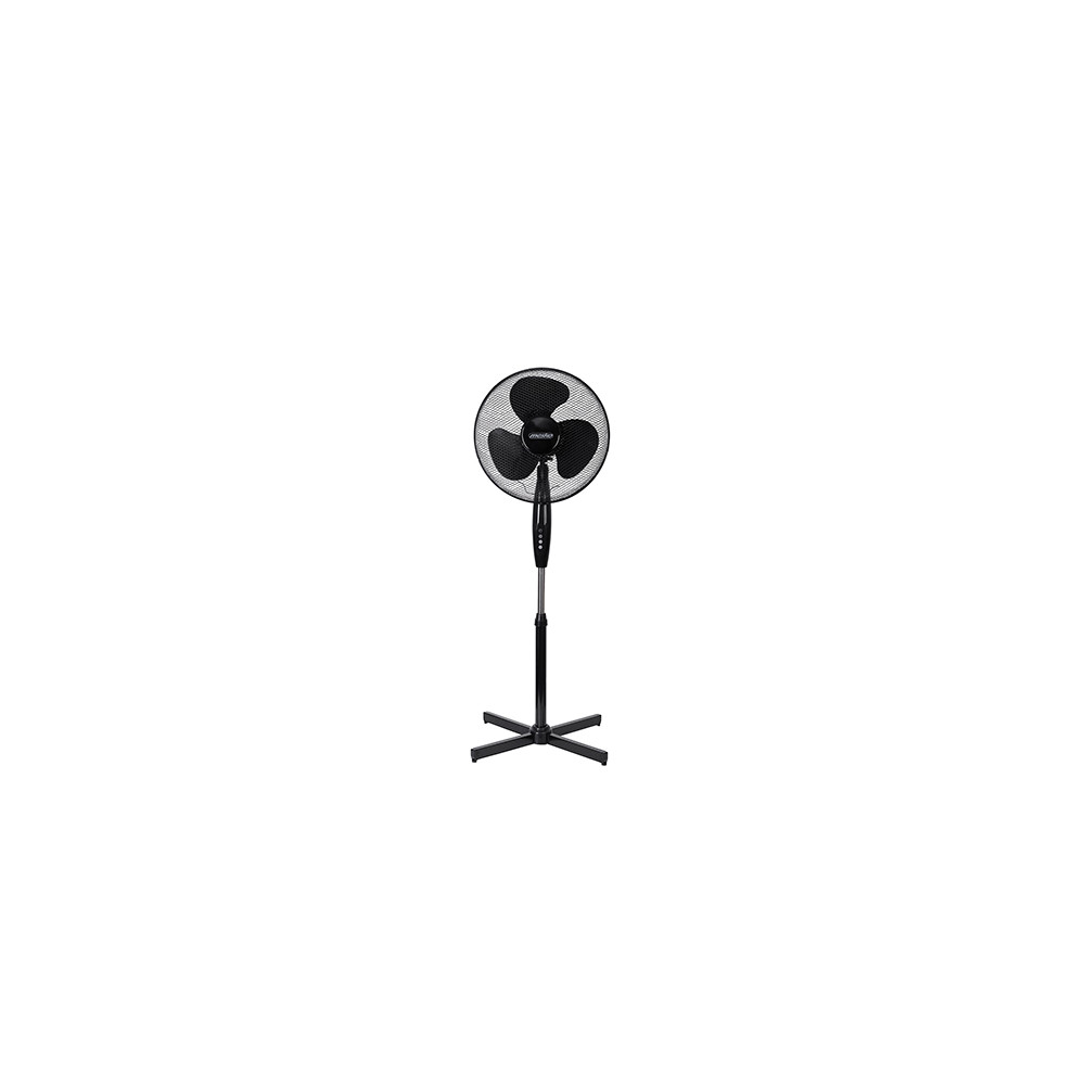Mesko | Fan | MS 7311 | Stand Fan | 45 W | Diameter 40 cm | Number of speeds 3 | Oscillation | Black