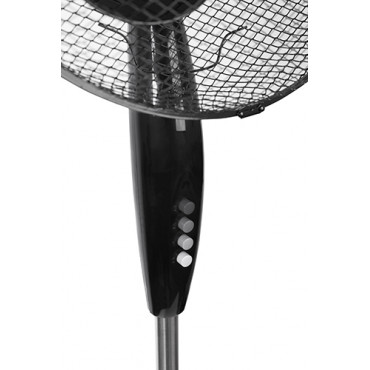 Mesko | Fan | MS 7311 | Stand Fan | 45 W | Diameter 40 cm | Number of speeds 3 | Oscillation | Black