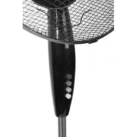 Mesko | Fan | MS 7311 | Stand Fan | 45 W | Diameter 40 cm | Number of speeds 3 | Oscillation | Black
