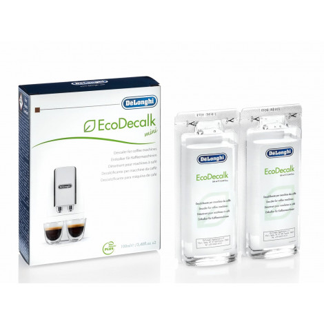 Delonghi | EcoDecalk 2x100ml | EcoDecalk mini | Capacity 0.1 L | White