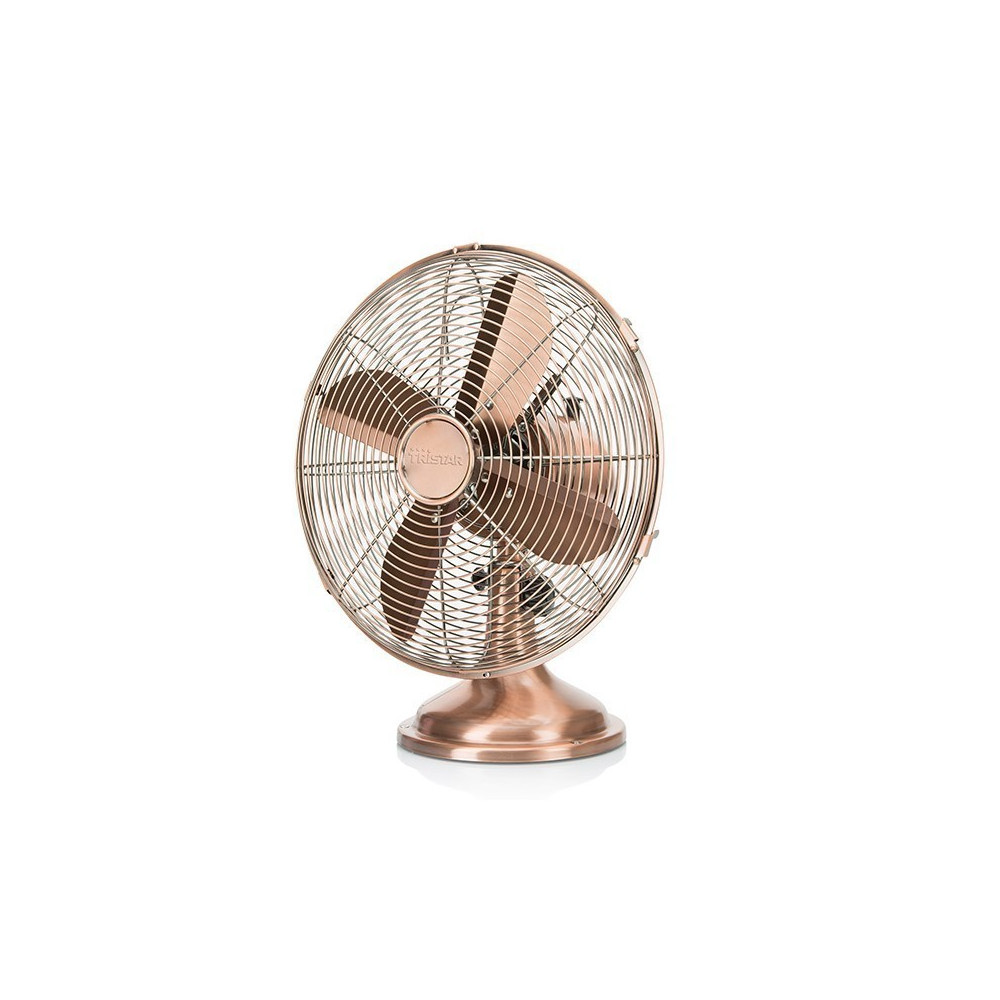 Tristar | Retro Table Fan | VE-5970 | Table fan | Copper | Diameter 30 cm | Number of speeds 3 | Oscillation | 35 W