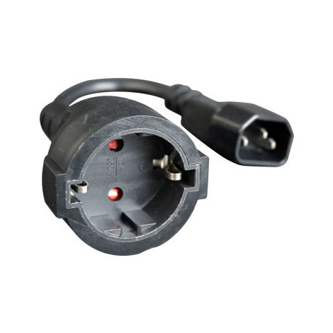 Cablexpert | Power adapter cord | PC-SFC14M-01 | 0.15 m