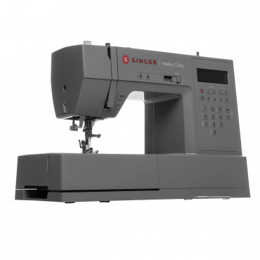 Singer | Heavy Duty Sewing Machine | HD6705C | Rechargeable | Number of stitches 200 | Number of buttonholes 1 | Grey | Number o