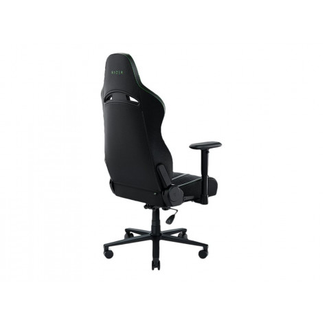 Razer Ergonomic Gaming Chair Enki X EPU Synthetic Leather Steel High density Polyurethane Moulded Foam | Black/Green