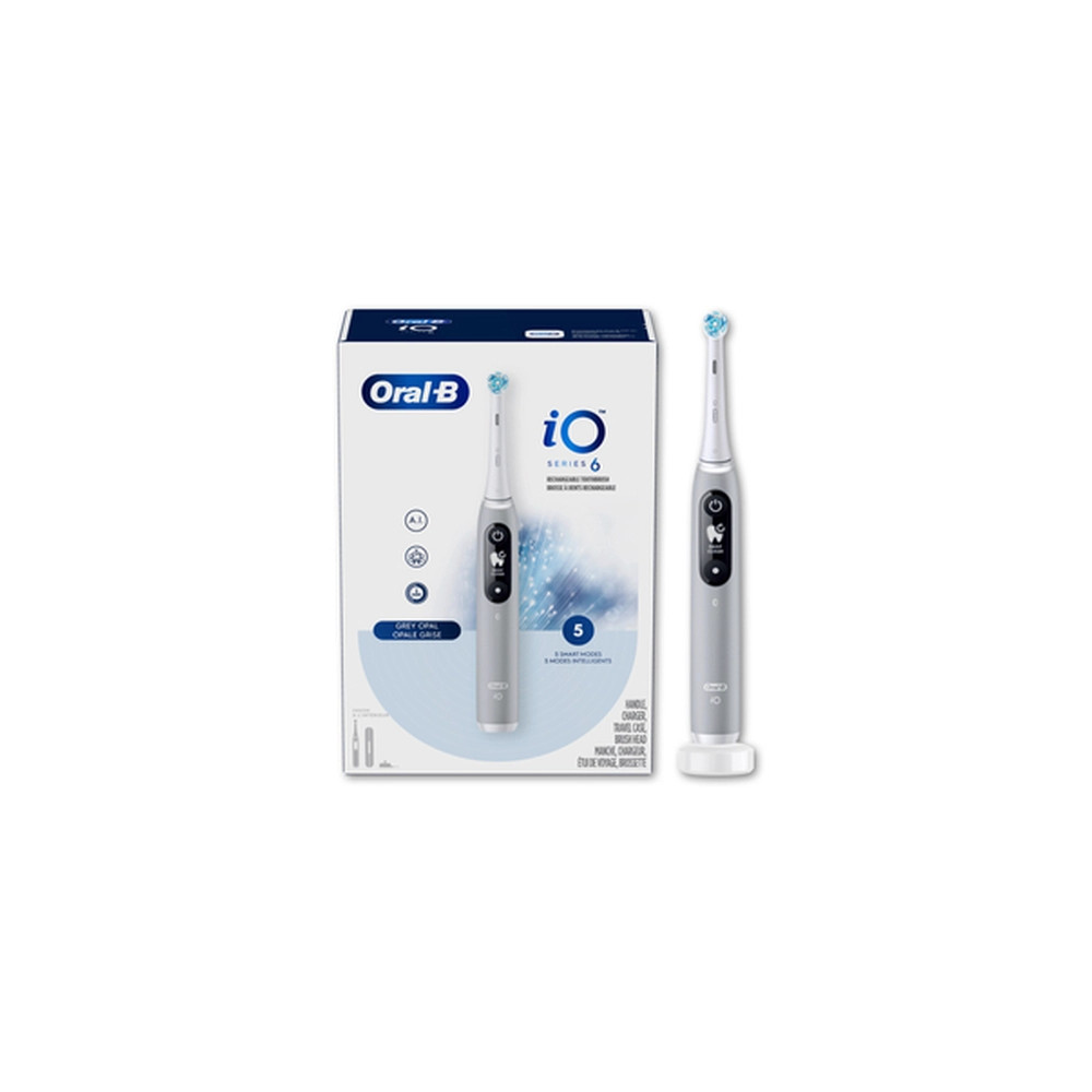 Oral-B | Toothbrush | iO Series 6 | Rechargeable | For adults | Number of brush heads included 1 | Number of teeth brushing mode