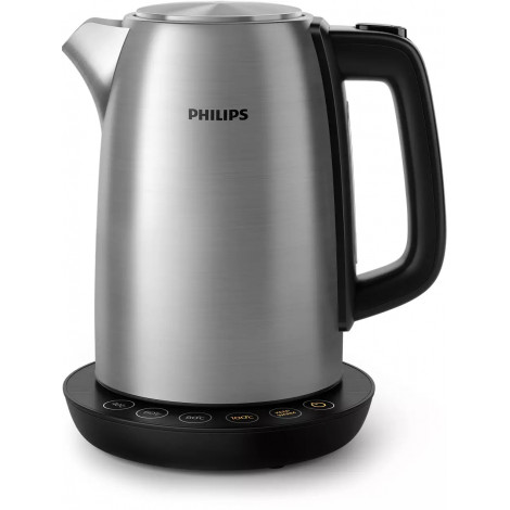 Philips | Kettle | HD9359/90 | Electric | 2200 W | 1.7 L | Plastic/Stainless Steel | 360 rotational base | Grey