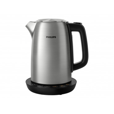 Philips | Kettle | HD9359/90 | Electric | 2200 W | 1.7 L | Plastic/Stainless Steel | 360 rotational base | Grey