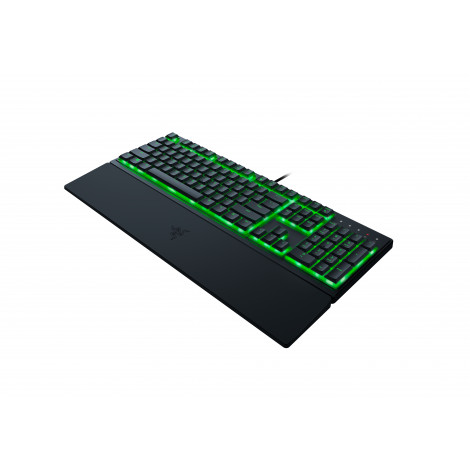 Razer | Gaming Keyboard | Ornata V3 X | Gaming keyboard | Wired | RGB LED light | NORD | Silent Membrane | Black