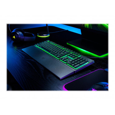 Razer | Gaming Keyboard | Ornata V3 X | Gaming keyboard | Wired | RGB LED light | NORD | Silent Membrane | Black