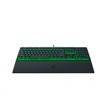 Razer | Gaming Keyboard | Ornata V3 X | Gaming keyboard | Wired | RGB LED light | NORD | Silent Membrane | Black