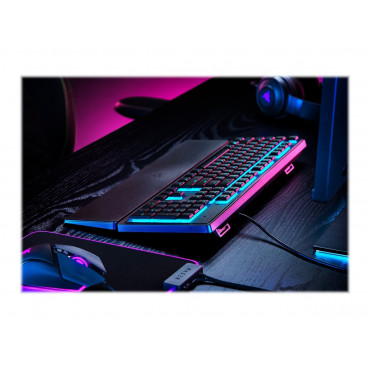 Razer | Gaming Keyboard | Ornata V3 X | Gaming keyboard | Wired | RGB LED light | NORD | Silent Membrane | Black