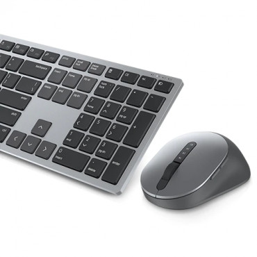 Dell | Pro Plus KM7321W | Keyboard and Mouse Set | Wireless | Mouse included | Wireless connection | Lithuanian | Titan Gray