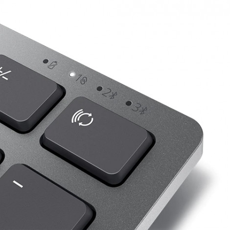 Dell | Pro Plus KM7321W | Keyboard and Mouse Set | Wireless | Mouse included | Wireless connection | Lithuanian | Titan Gray