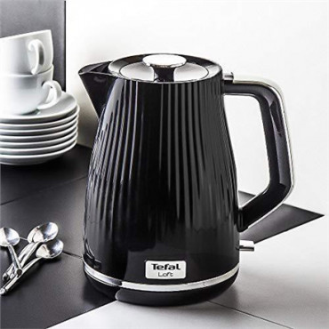 TEFAL | Kettle | KO250830 | Electric | 2400 W | 1.7 L | Plastic | 360 rotational base | Black