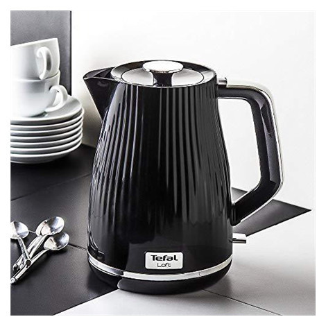 TEFAL | Kettle | KO250830 | Electric | 2400 W | 1.7 L | Plastic | 360 rotational base | Black