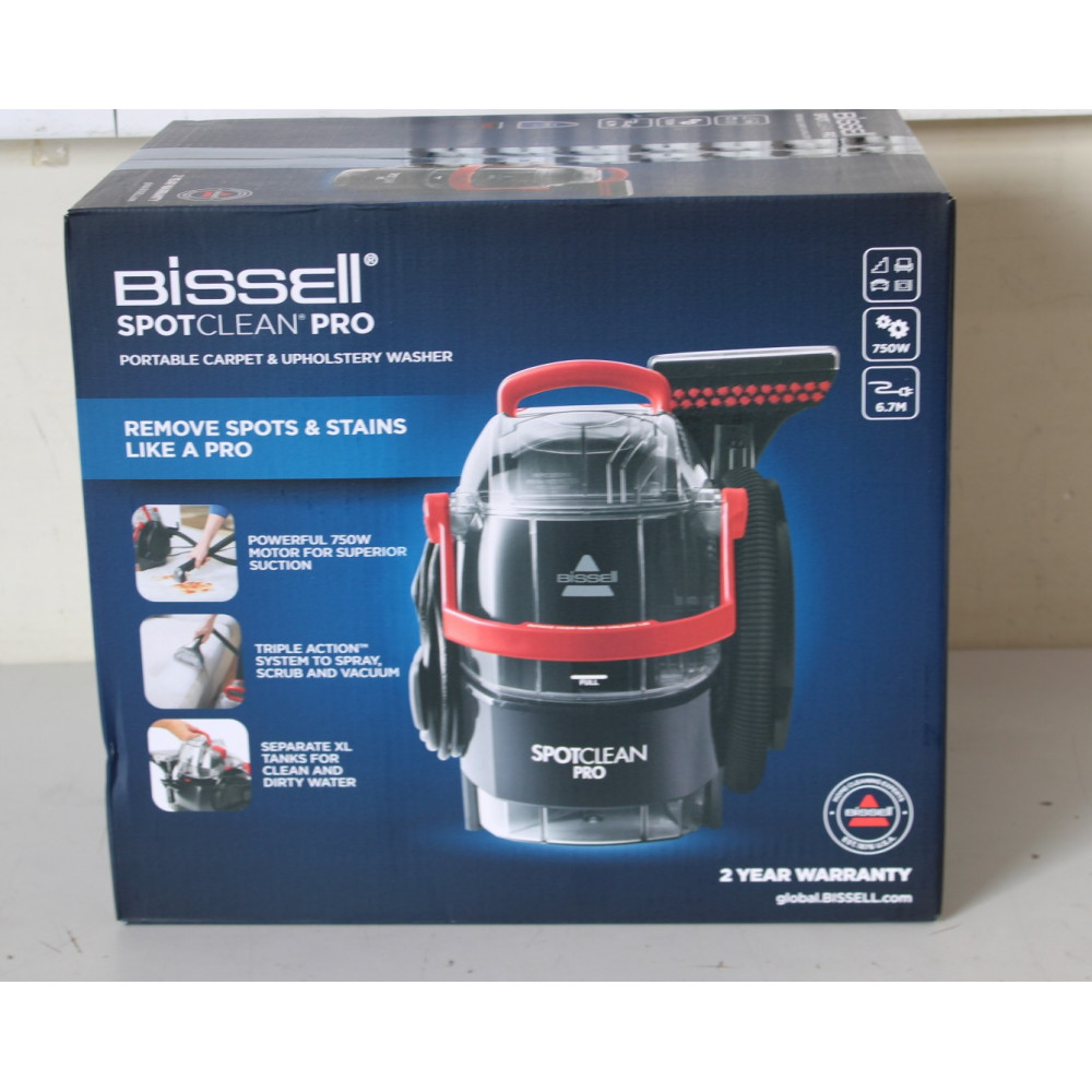SALE OUT. | Bissell | Spot Cleaner | SpotClean Pro | Corded operating | Washing function | 750 W | Red/Titanium | 24 month(s) | 