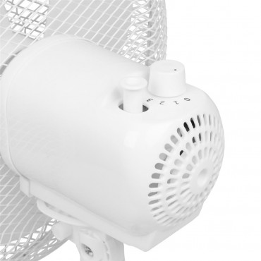Tristar | Desk fan | VE-5724 | Desk fan | 40 W | Diameter 30 cm | Number of speeds 3 | Oscillation | White
