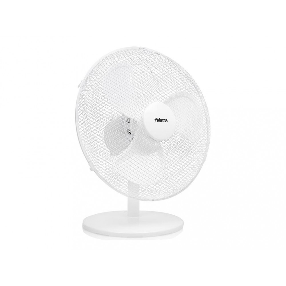 Tristar | Desk fan | VE-5727 | Desk fan | 40 W | Diameter 30 cm | Number of speeds 3 | Oscillation | White
