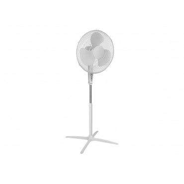 Tristar | VE-5898 | Stand Fan | 45 W | Diameter 40 cm | Number of speeds 3 | Oscillation | Remote control | White