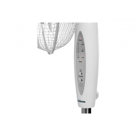 Tristar | VE-5898 | Stand Fan | 45 W | Diameter 40 cm | Number of speeds 3 | Oscillation | Remote control | White