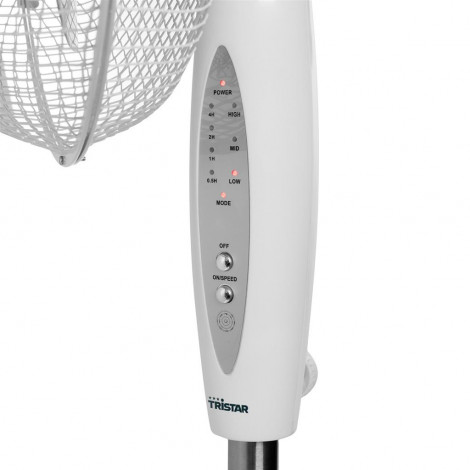 Tristar | VE-5898 | Stand Fan | 45 W | Diameter 40 cm | Number of speeds 3 | Oscillation | Remote control | White