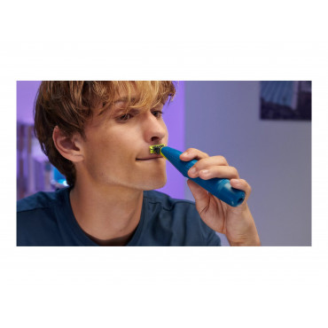 Philips | Replaceable blade (2 pcs) | QP225/50 OneBlade | Black/Green