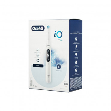 Oral-B Electric Toothbrush | iO6 | Rechargeable | For adults | Number of brush heads included 1 | Number of teeth brushing modes