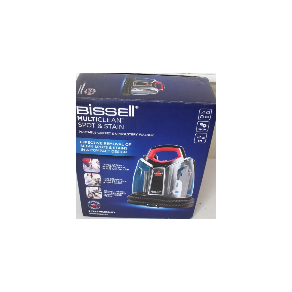 SALE OUT. Bissell | MultiClean Spot & Stain SpotCleaner Vacuum Cleaner | 4720M | Handheld | 330 W | Black/Red | Warranty 24 mont