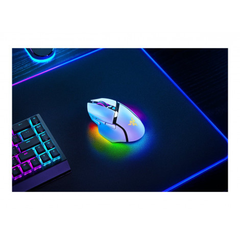Razer | Gaming Mouse | Basilisk V3 Pro 35K | Optical mouse | Wireless | White | Yes