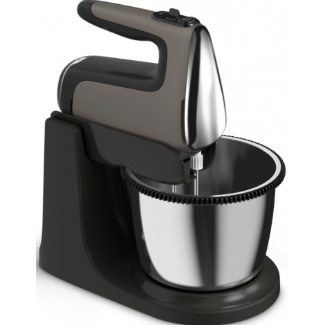 TEFAL | Hand Mixer | Powermix Silence HT654E38 | Hand Mixer | 600 W | Number of speeds 5 | Turbo mode | Dark grey