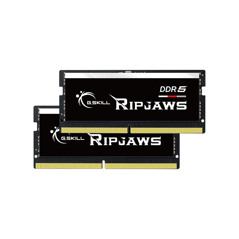 G.Skill Ripjaws laptop memory, SODIMM, DDR5, 32 GB, 4800 MHz, CL34 (F5-4800S3434A16GX2-RS) | G.Skill