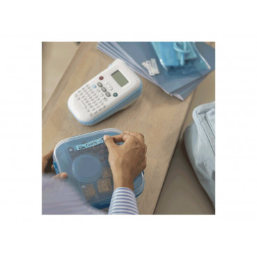 Brother BTAG-L31 | Black on Light Blue | Btag
