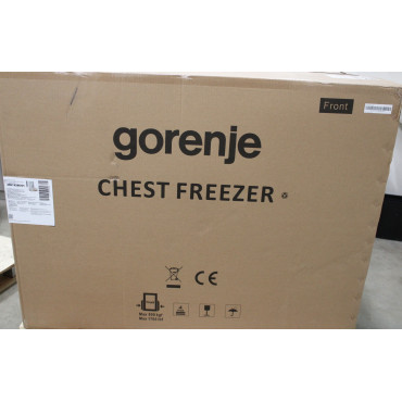 SALE OUT. Gorenje | Freezer | FH30EAW | Energy efficiency class E | Chest | Free standing | Height 84.7 cm | Total net capacity 