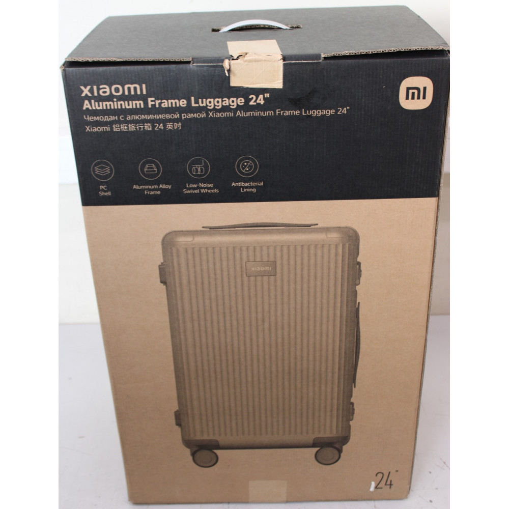 SALE OUT. Xiaomi | Aluminum Frame Luggage 24" | Grey | 4800 g | Luggage | DAMAGED PACKAGING