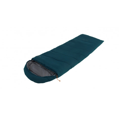 Easy Camp Raven I Square 2 C | Sleeping Bag | 220 x 80 cm | -12 to 7 C | Two-way open-end, L-shaped, autolock