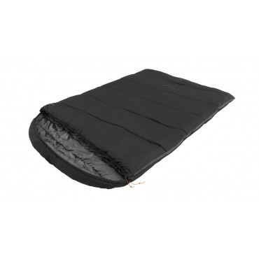 Easy Camp Raven Square Double 5 C | Sleeping Bag | 220 x 150 cm | -9 to 10 C | Two-way open-end, L-shaped, autolock