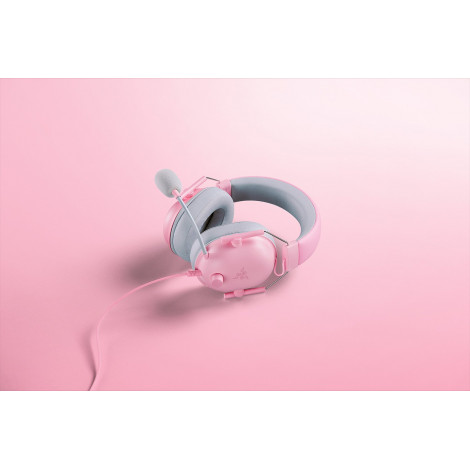 Razer Gaming Headset | BlackShark V2 X (PlayStation Licensed) | Wired | Over-Ear | Microphone | Quartz | Noise canceling